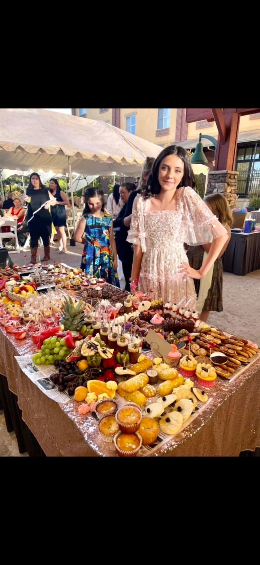 Celebration dessert table